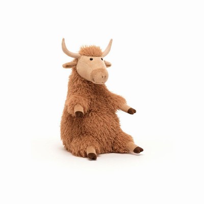 Jellycat Herbie Highland Cow Farmyard UK | 90214DXAP